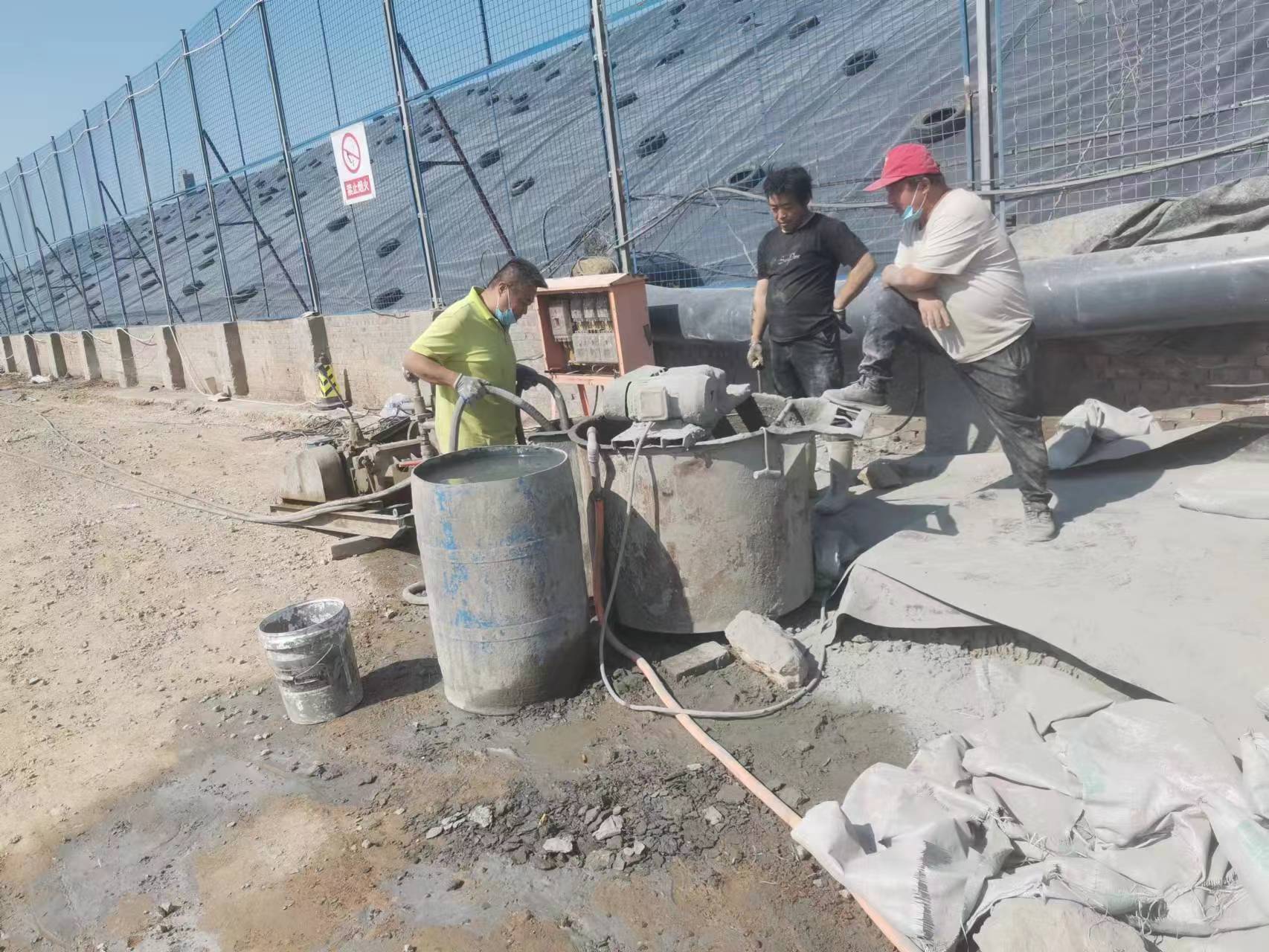 北票袖阀管注浆